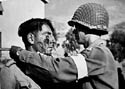An American Medic Treats a Captured German Soldier, Sicily, July 1943